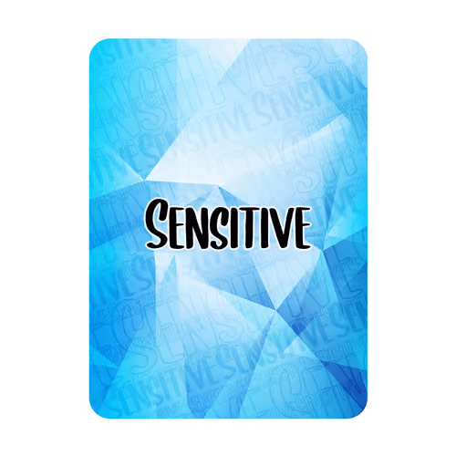 Sensitive