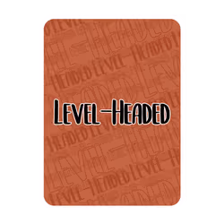 Level-Headed
