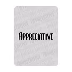 Appreciative