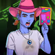 7454