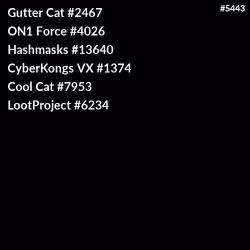 5443