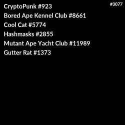 3077
