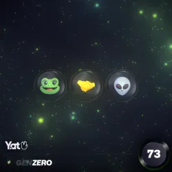 🐸🤝👽 | friendly frog in hyperspace