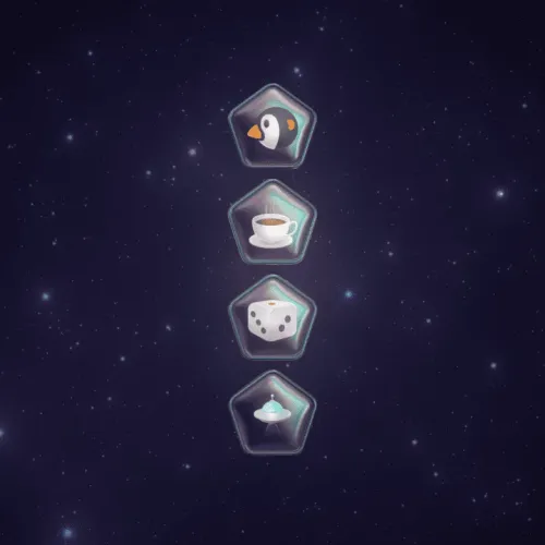 🐧☕🎲🛸 | panpenguin