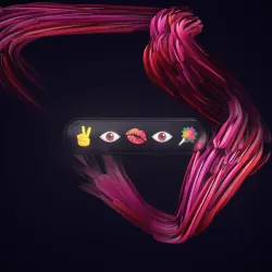 ✌️👁️💋👁️💐 | look what my bf sent me love him 💗