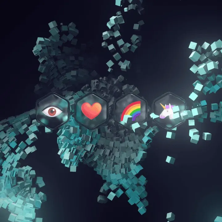 👁️❤️🌈🦄 | I love rainbow unicorns