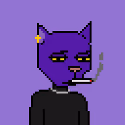 Pixel Cat Gang #332