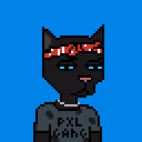 Pixel Cat Gang #1318