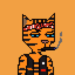 Pixel Cat Gang #165