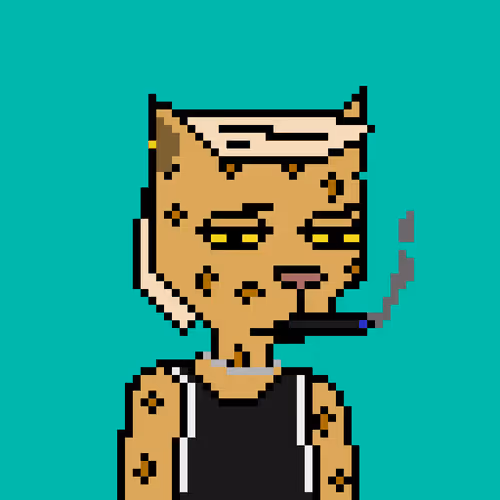 Pixel Cat Gang #800