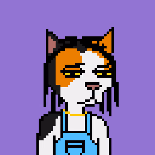 Pixel Cat Gang #956