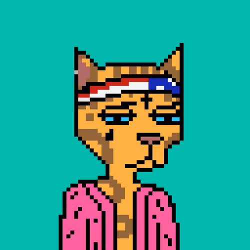 Pixel Cat Gang #637