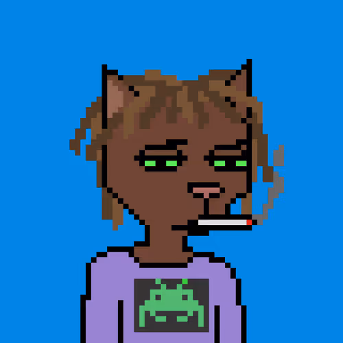 Pixel Cat Gang #107