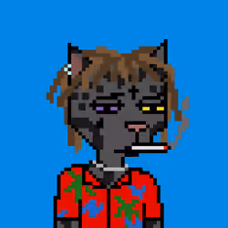 Pixel Cat Gang #1034