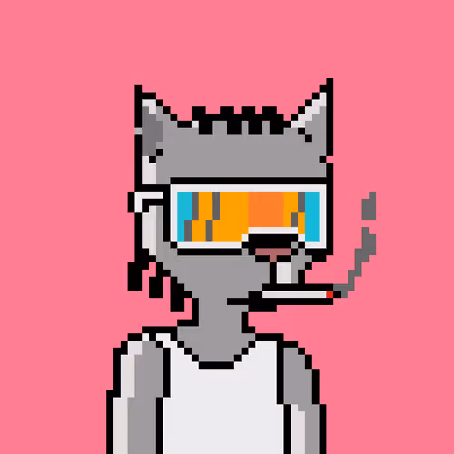 Pixel Cat Gang #900