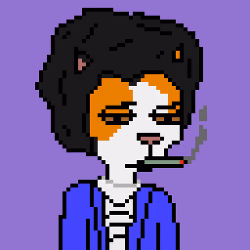 Pixel Cat Gang #399