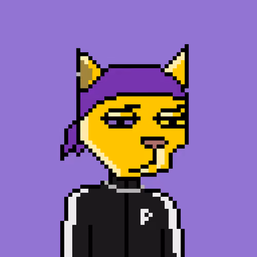 Pixel Cat Gang #486