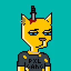 Pixel Cat Gang #308