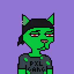 Pixel Cat Gang #182