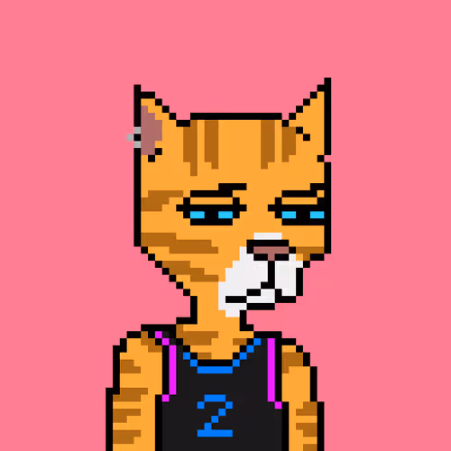 Pixel Cat Gang #827