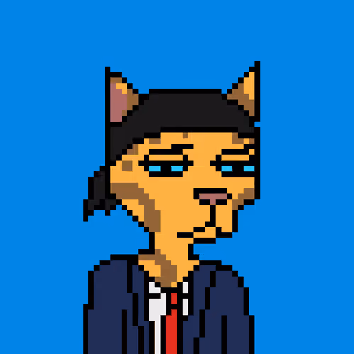 Pixel Cat Gang #537