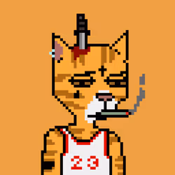Pixel Cat Gang #557