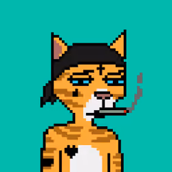 Pixel Cat Gang #832