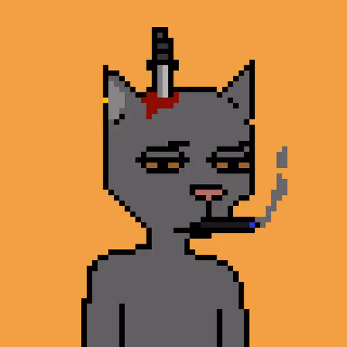 Pixel Cat Gang #336