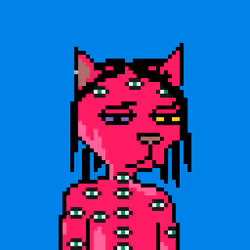 Pixel Cat Gang #104