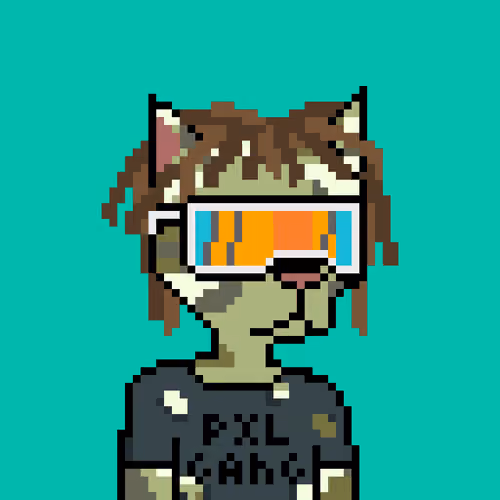 Pixel Cat Gang #571