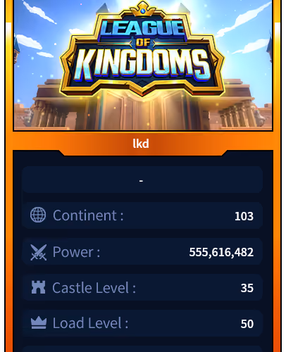 League of Kingdoms Memoir NFT