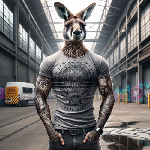 Tattoo Kangaroo #42