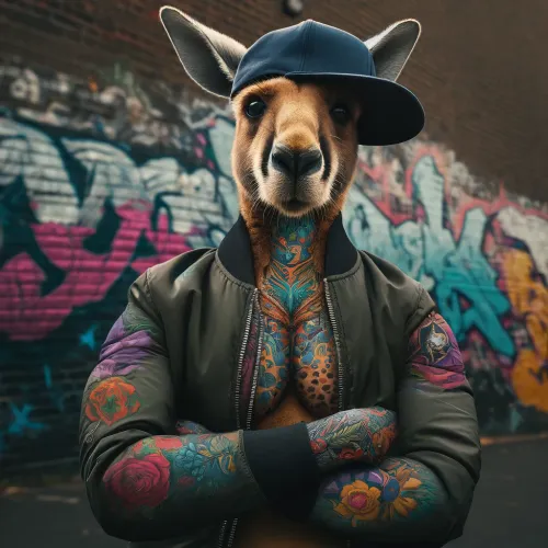 Tattoo Kangaroo #16