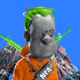 7392