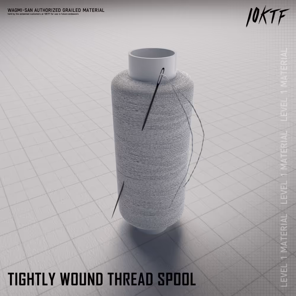 Tightly Wound Thread Spool