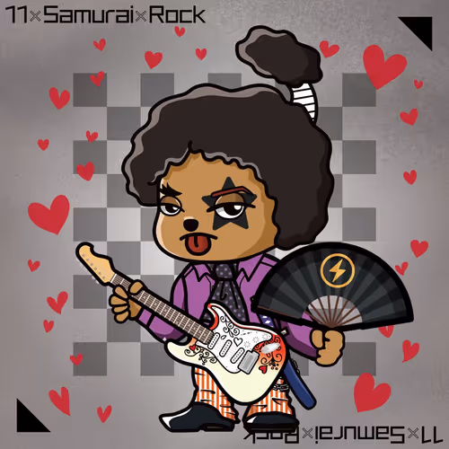 Eleven Samurai Rock #4818