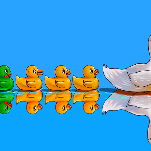 Pepe Stay With Duck