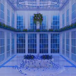 The Blue Roses bathtub