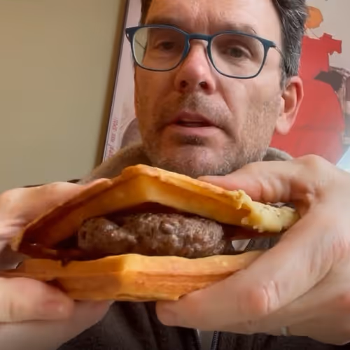 Waffle Burger