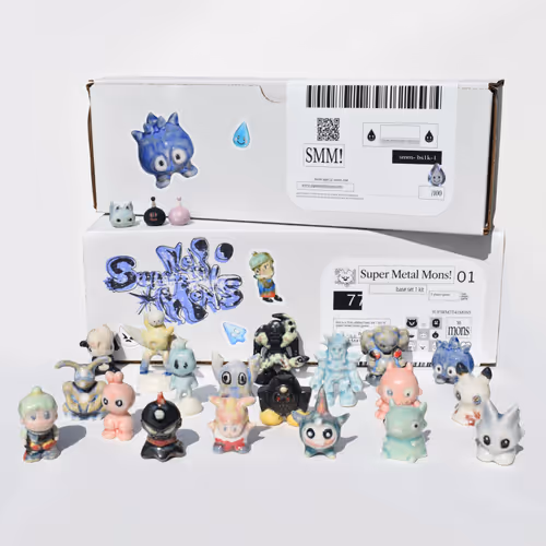 Super Metal Mons base set1 kit1 COA