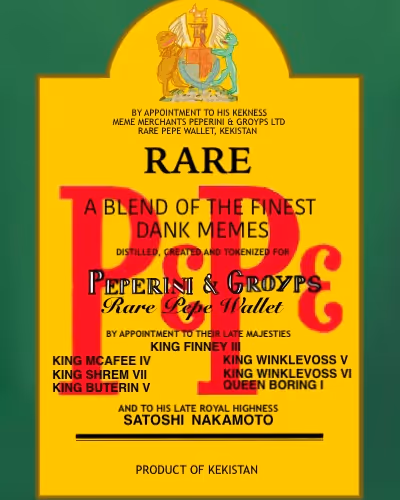 Rare Pepe Curated