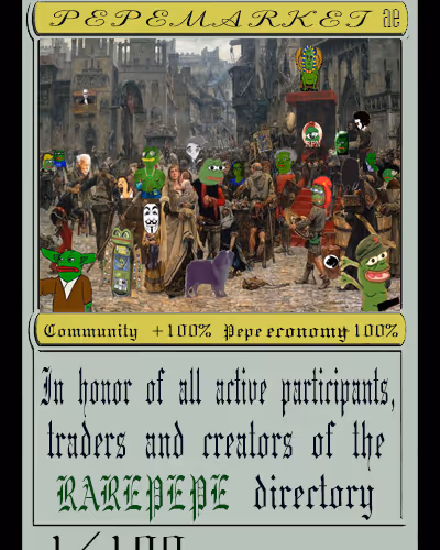 Rare Pepe Curated