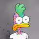 7054