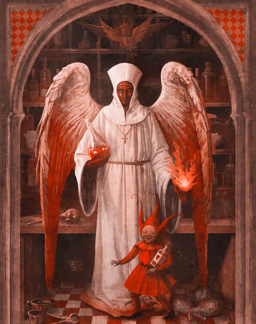 THE ANGEL OF ALCHEMY: EVA ELLER