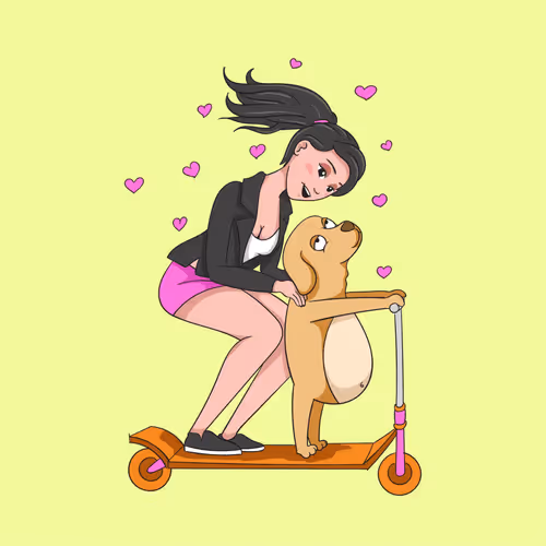 Bad Bitches On A Scooter Official