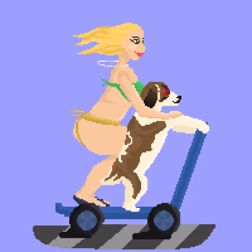 Bad Bitches On A Scooter Official