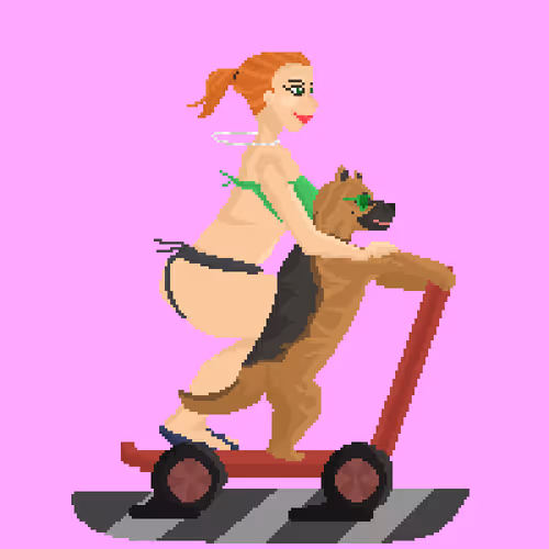 Bad Bitches On A Scooter Official