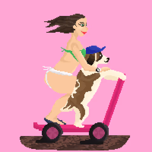 Bad Bitches On A Scooter Official