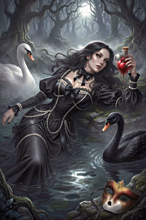 The Black Swans and the Glass Heart