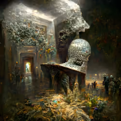 Where would you find a medghting head?